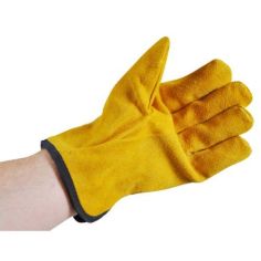 Pro Gold Men's Bramble Gardening Gloves - Yellow 