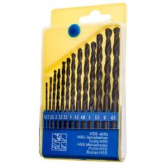 Metal Drill Bit Set - 13 Pieces