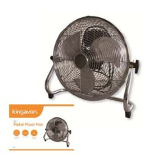 Kingavon Metal Floor Fan - 12''