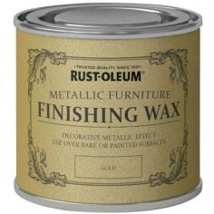 Rust-Oleum Gold Furniture Wax Shabby Chic Finish - 125ml