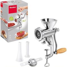 Metaltex Jack Meat Nut and Vegetable Mincer - with Attachments