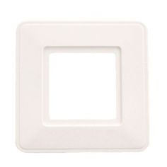 White Plastic Switch Finger Plates