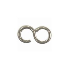 25mm (1") x 12g PB 'S' Hook (Pack of 2)