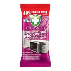 Green Shield XL Microwave & Fridge / Freezer Wipes - 70 Sheets