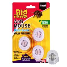 Mini-Sonic Mouse Repellent - 3-Pack