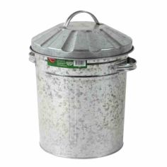 Ambassador Mini Galvanised Bin