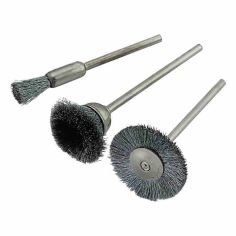 Mini Wire Brushes - Set of 3