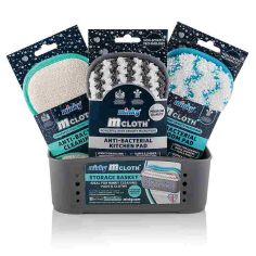 Minky Anti-Bac 3pc Cleaning Set & Basket