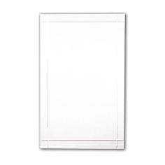 Tema Style Cut Design Rectangular Mirror - 65 X 45cm