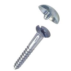 Chrome Mirror Screw - 1.1/2" x 4