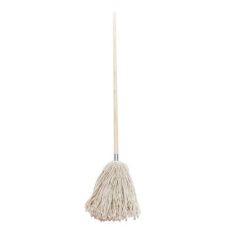 Super White No.14 Mop With Wooden Handle