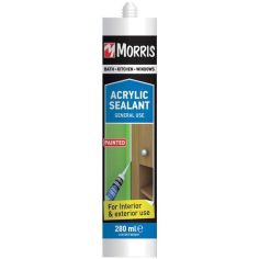 Morris Acrylic Sealant 280ml -White 