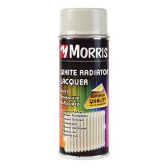  Morris Radiator Lacquer Spray - White 400Ml