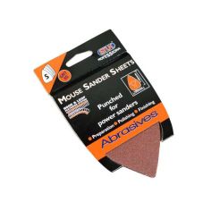 Stuk Mouse Sander Sheet 80 Grit - Pack of 5