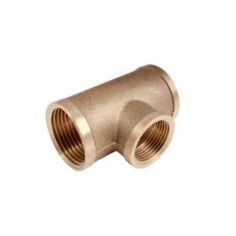 Brass Triple Reducing Tee - 3/4 x 1/2 x 3/4