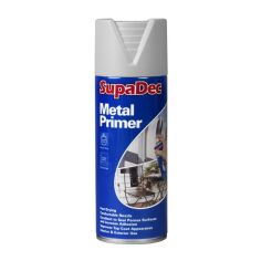 SupaDec Metal Primer Grey Spray Paint 400ml