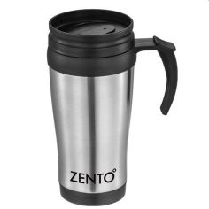 Zento Chrome Travel Mug