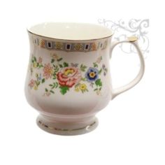 Antique Rose Dove China Mug