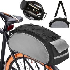 Multifunctional Rack-Mounted Pannier Bicycle Bag 13L - Large 