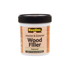 Rustins Interior & Exterior Wood Filler - Natural 250ml