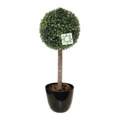 Nearly Natural Boxwood 1 Ball Tree 2ft