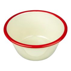 Nimbus White / Red Pudding Bowl - 12cm