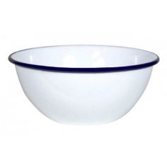 Nimbus White / Blue Pudding Bowl - 14cm