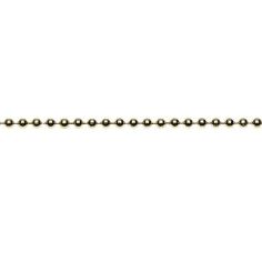 No 6 Ball Chain Brass (Price per metre)