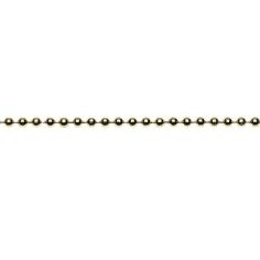 No 6 Ball Chain Brass (Price per metre)