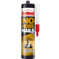 Unibond No More Nails All Materials Quick Drying - 390g