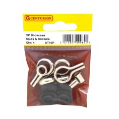 NP Bookcase Studs & Sockets (Pack of 4)