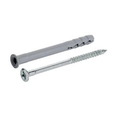 Rawlplug Nylon Medium Hammer Fixings - 6 x 80mm - Pack Of 10