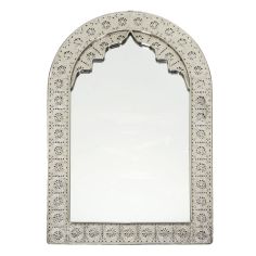 Oriental Design Metal Mirror 