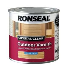 Ronseal 250ml Quick Dry Exterior Varnish