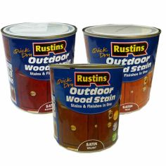 Rustins Quick Dry Outdoor Satin Wood Stain