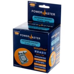 13 Amp 1 Gang Damp Proof Socket