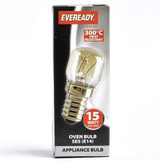 Eveready 15W SES Oven Lamp 300°C
