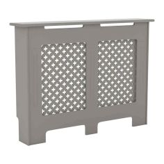 Vida Medium Grey Oxford Radiator Cover