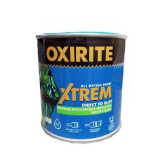 Oxirite All Metals Xtrem Direct To Rust Paint - Black 250ml