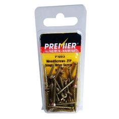 Premier ZYP Wood Screws - 3mm x 25mm - Pack of 40