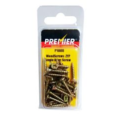 Premier ZYP Wood Screws - 3.5mm x 20mm - Pack of 40