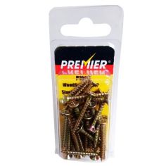 Premier ZYP Wood Screws - 3.5mm x 30mm - Pack of 30