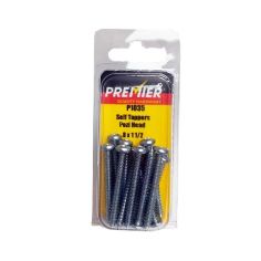 Premier Self Tappers Pozi Head Screws - 8 x 1½ - Pack Of 15