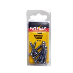 Premier Self Tapper Pozi Head Screws - 10 x 1 - Pack Of 10