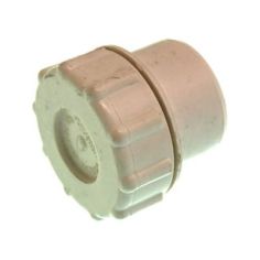 40mm White Waste Access Plug