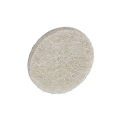 Securit Round Felt Pads 25 x 5mm - Pack  of 16