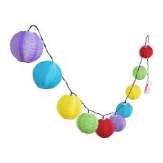 Party Lantern 10LED 10 balls with batteries 2xAA