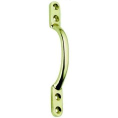 Polished Brass 134mm Sash Door Pull Handle