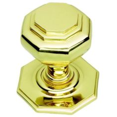 Octagonal Centre Door Knob 2.3/8" X 2.3/8"