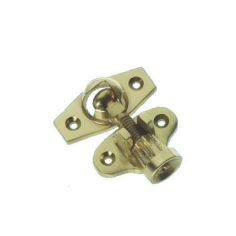 Polished Brass Acorn Sash Fastener